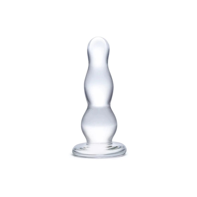 Szklany plug analny - Glas Butt Plug 9,5 cm